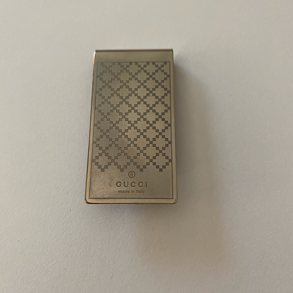 GUCCI silver “Palladium” rare money clip